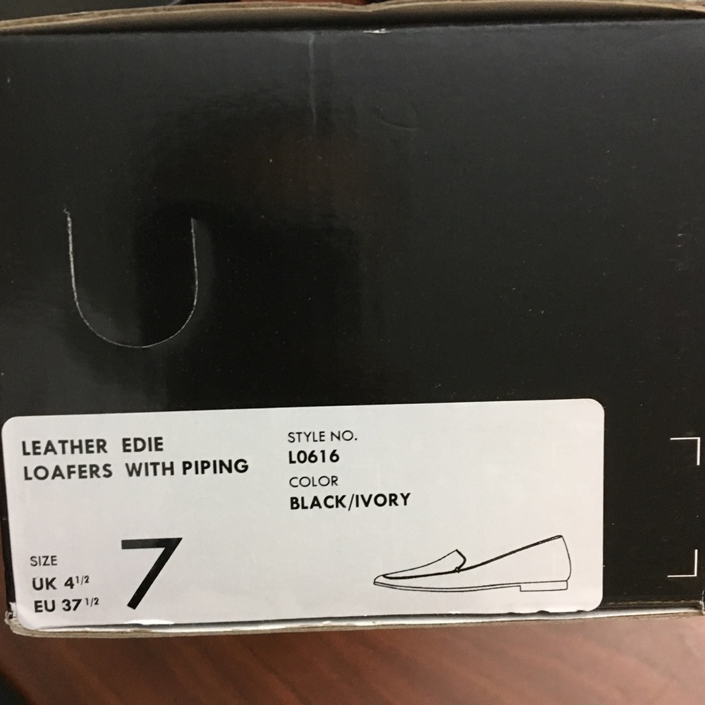 NIB J CREW leather loafers w pipings - Picture 4 of 4
